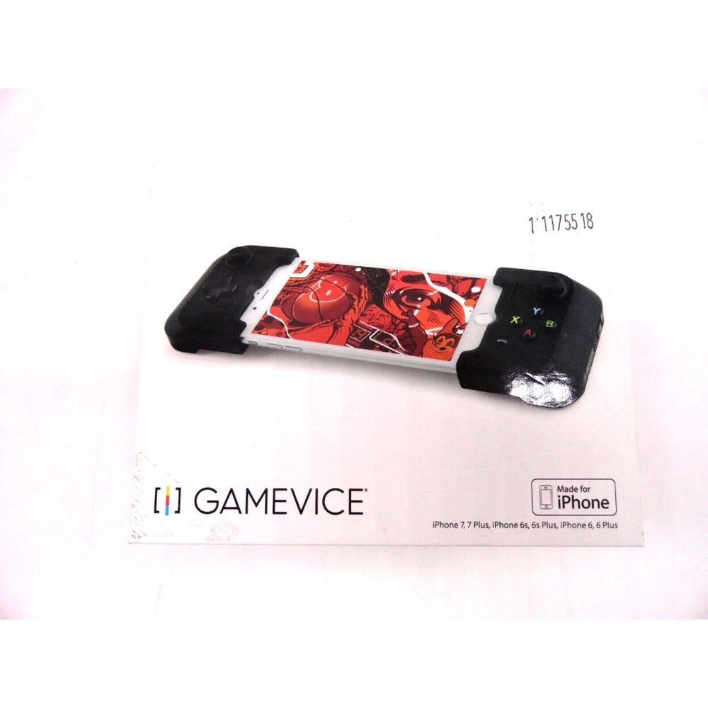 Gamevice Attachable Controller for Apple iPhone 6 - 7plus- Black- Model GV157A